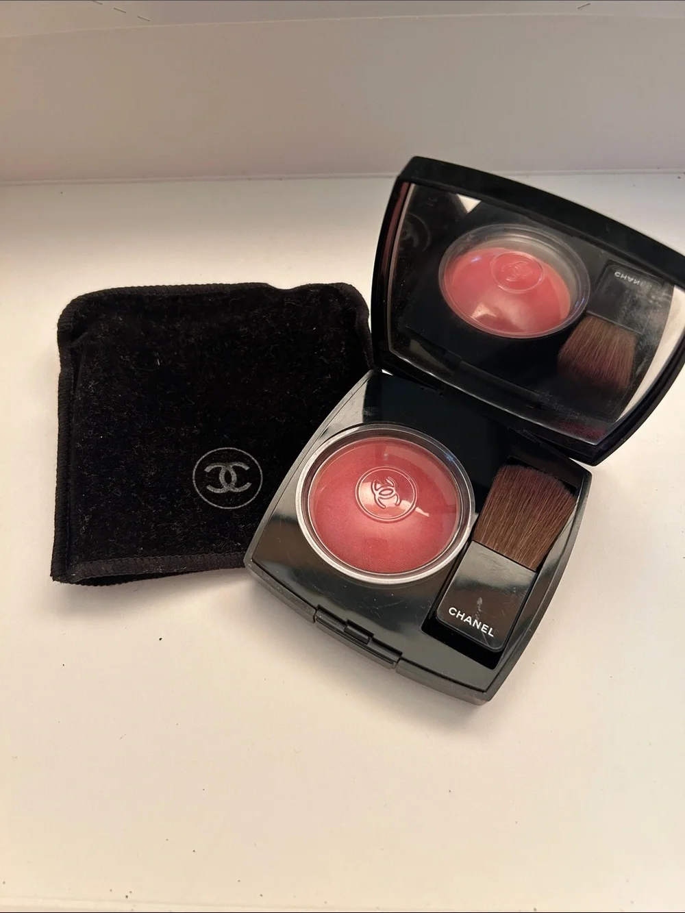 CHANEL Cream Blush - Coral Pink